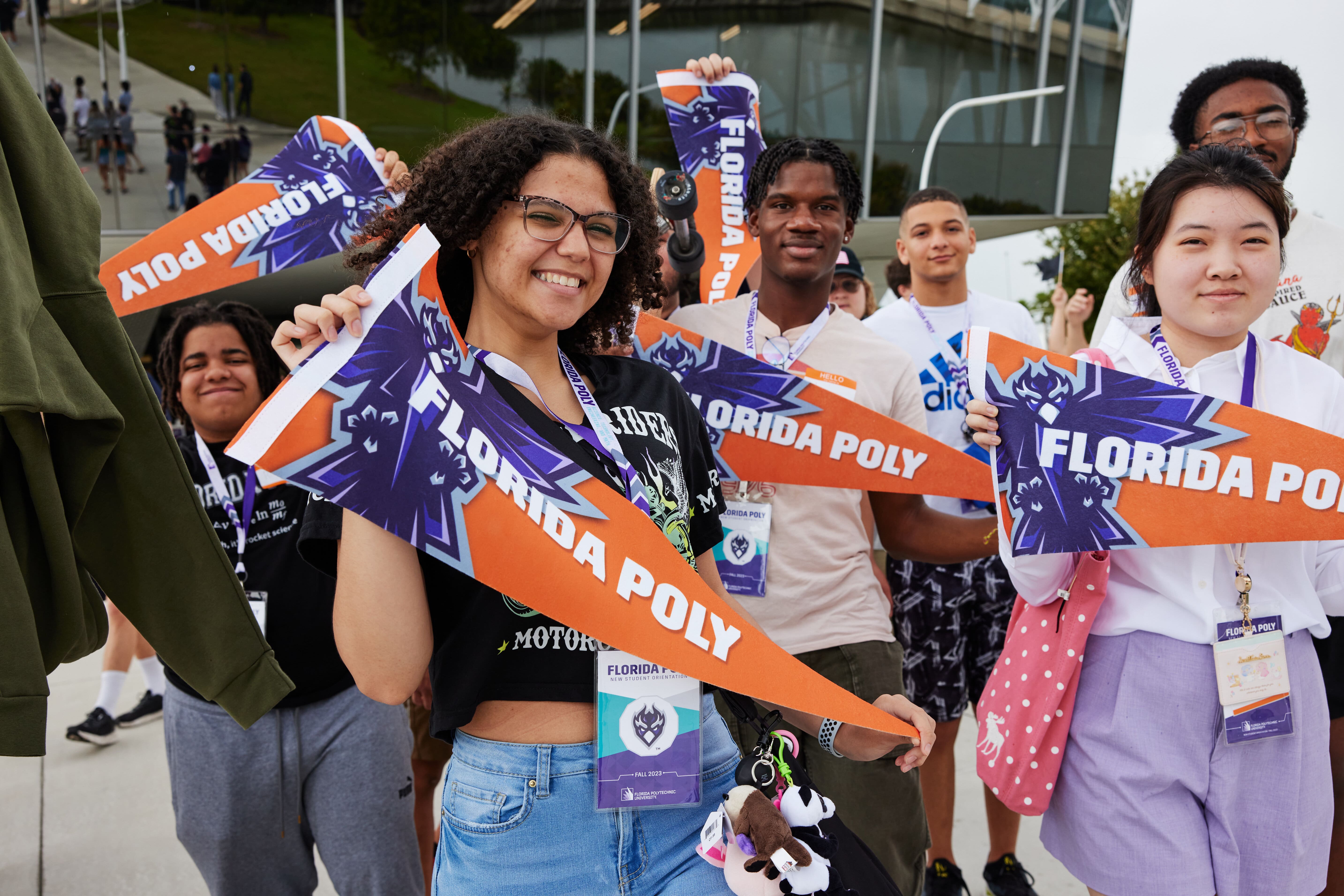 Incoming freshmen at the Convocation Ceremony.